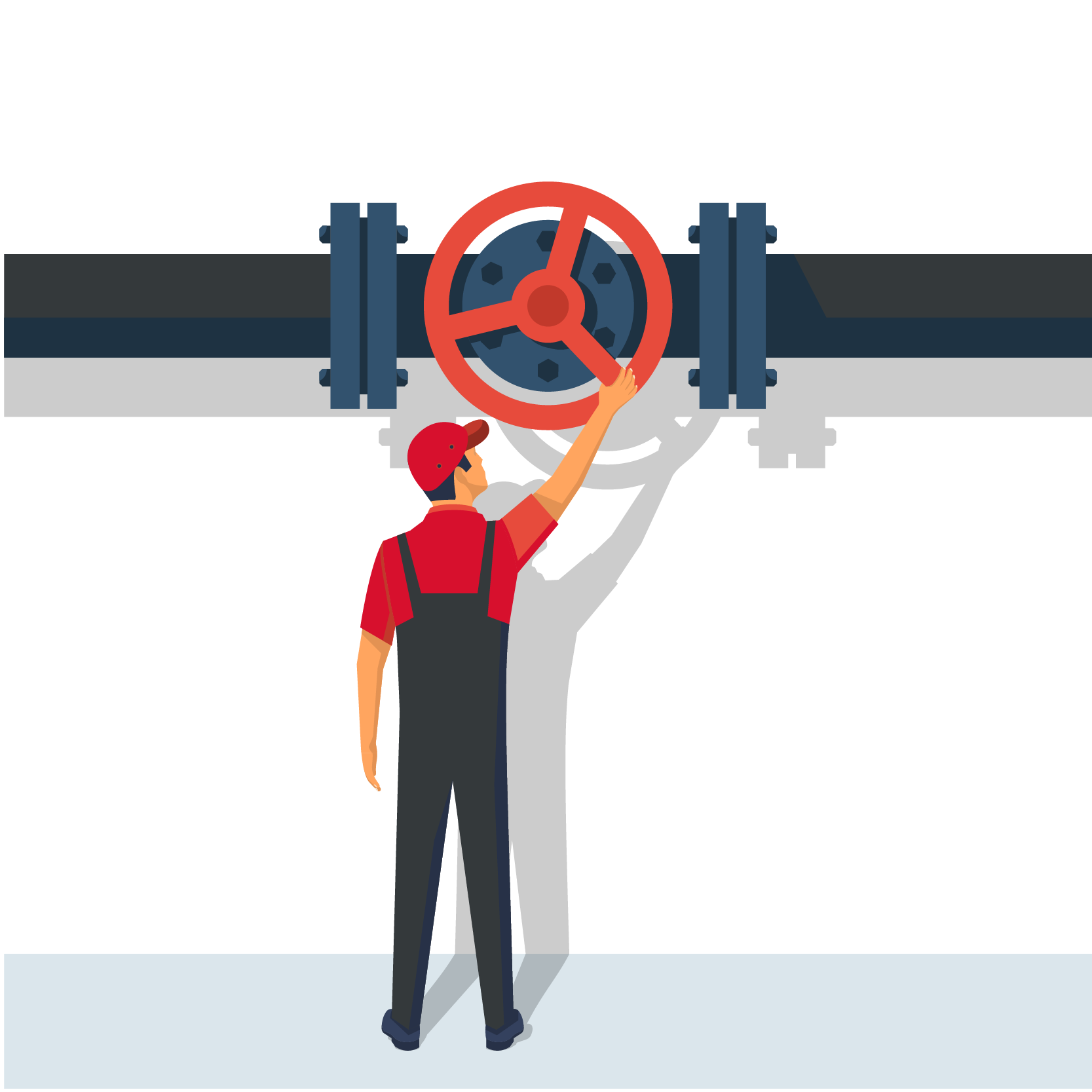 Atendimento hidráulico emergencial